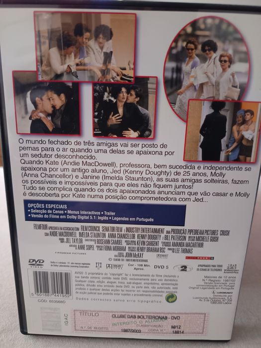 DVD clube das solteironas