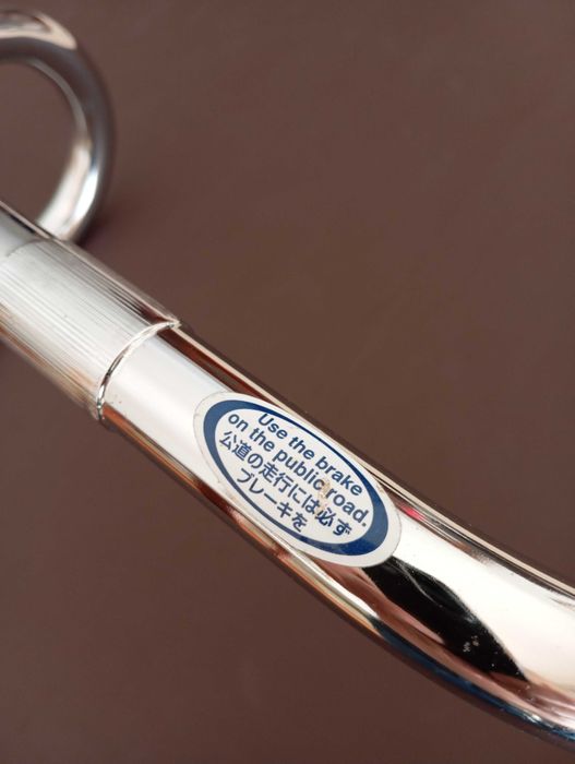 Guiador de Pista NJS da NITTO Craft  B123  400 Made in Japan Aço.