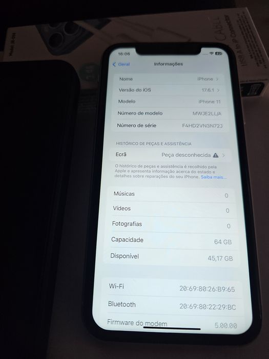 Iphone 11 64GB bom