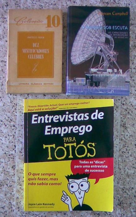Lote com 28 livros - não ficção - venda individual