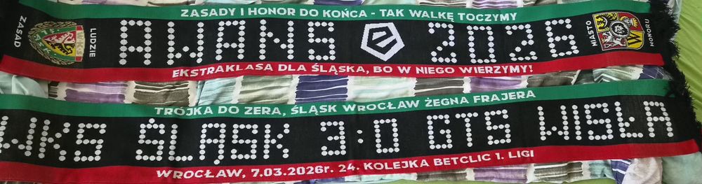 Śląsk Wrocław. Szal, Awans 2026