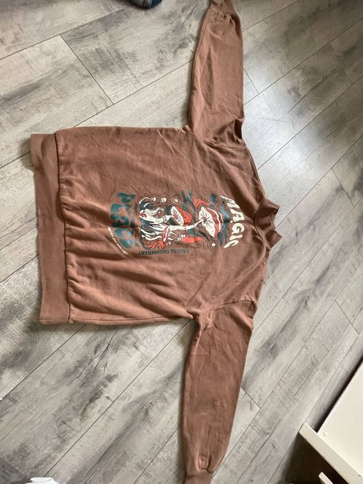 bluza z grzybami leśnymi