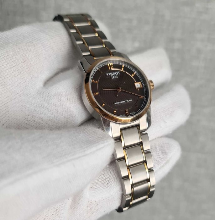 Жіночий годинник Tissot Powermatic 80 Titanium T087.207.55.297.00