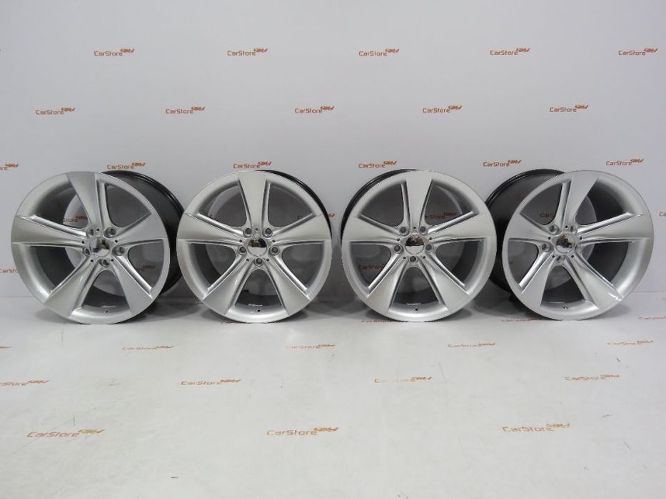 Jantes look Bmw Style 128   19'' 9 et 24 + 10 et 14 5x120 Hypersilver