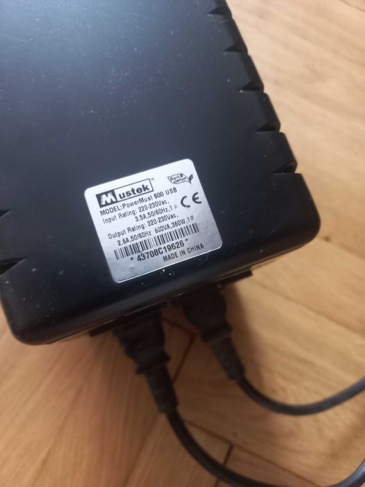 UPS PowerMust Mustek600 USB (безперебійник)