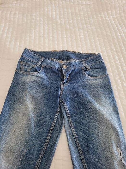 Calças ganga skinny Bershka