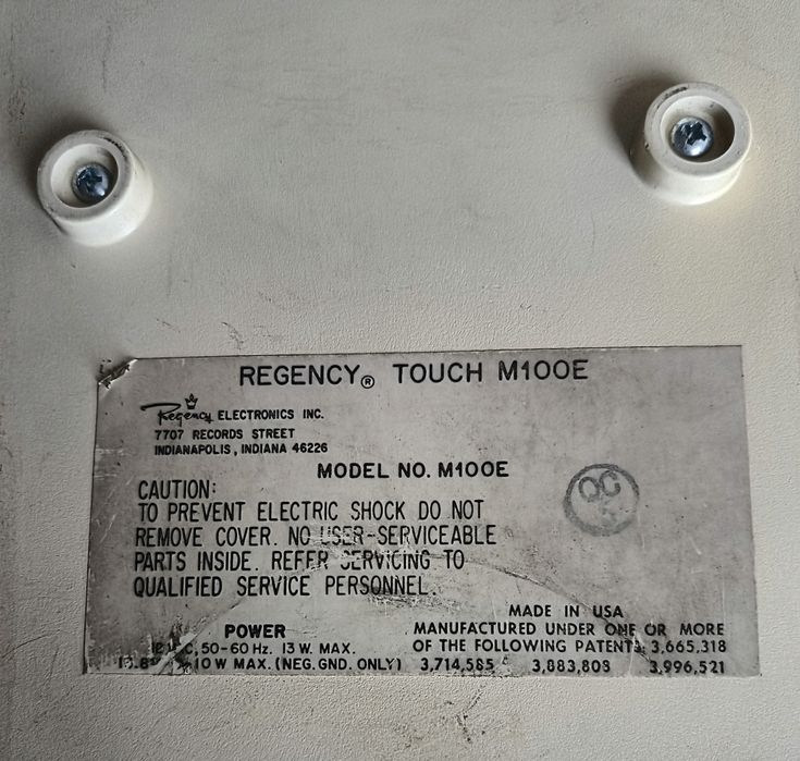 Skaner radiowy REGENCY TOUCH M100E Made in USA