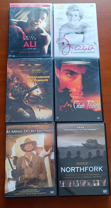 DVD's originais alguns ainda plastificados