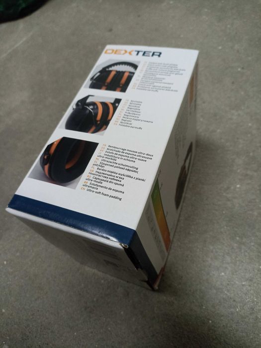 Auscultadores Anti-ruído DEXTER - Novo, na caixa!64332160362626122