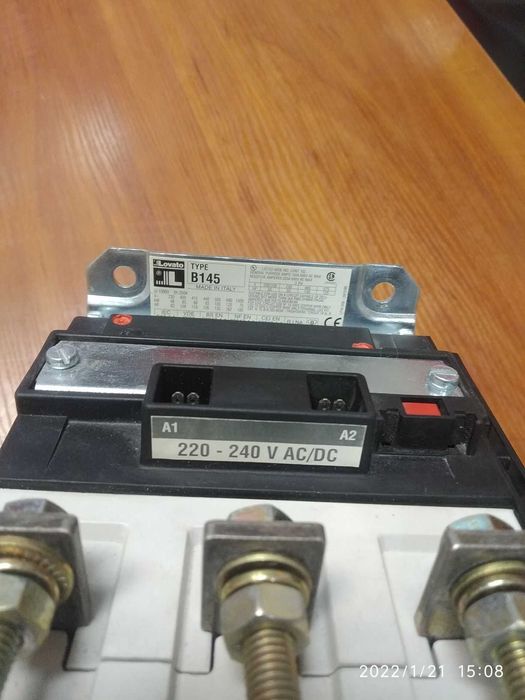 Магнітний пускатель  Lovato B145 250A 220V Італія