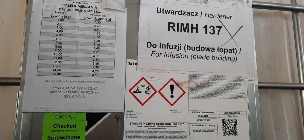 Епоксидні смоли що застосовуються для лопат для ВЕС 250-300 грн/1 кг
