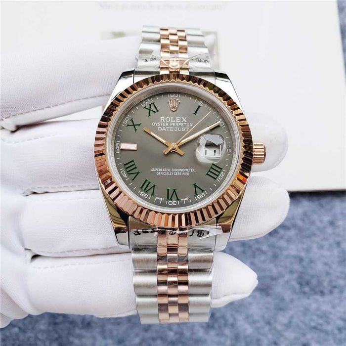 Годинник автоматичний Rolex Daejust date 41mm "Wimbledon"
