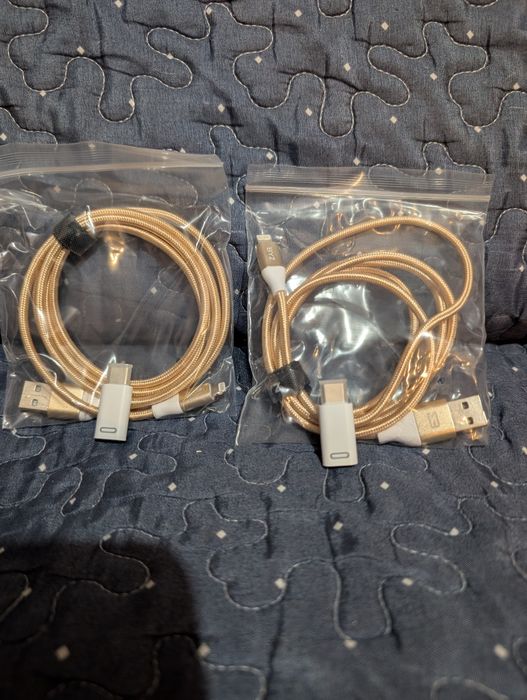 Kabel iPhone z adapterem na a USB C