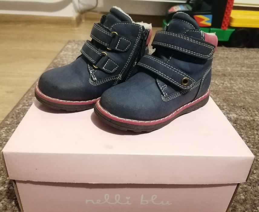 Buty zimowe dziecięce, dla dziewczynki Nelli Blu, r. 23