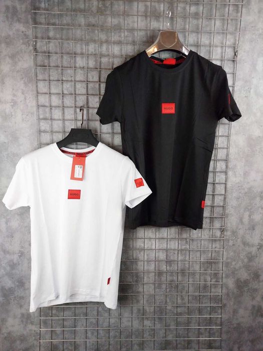 Koszulka męska duzy znaczek guess Shirt hugo boss Premium
