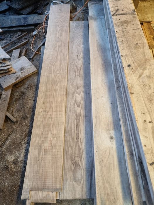 Obłogi dębowe, lamele dąb