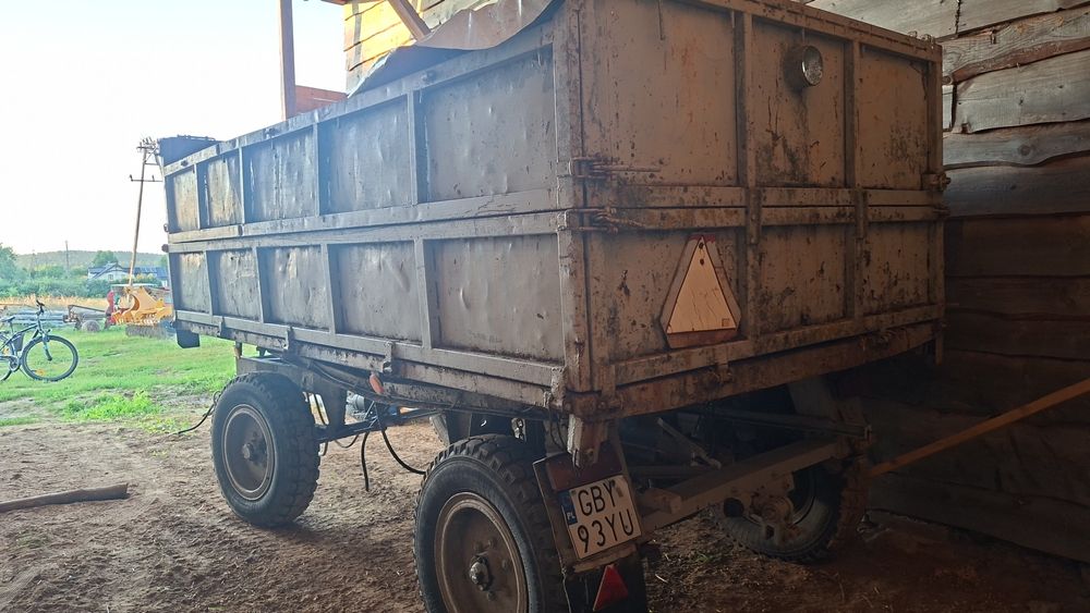 Przyczepa rolnicza D47 orginał