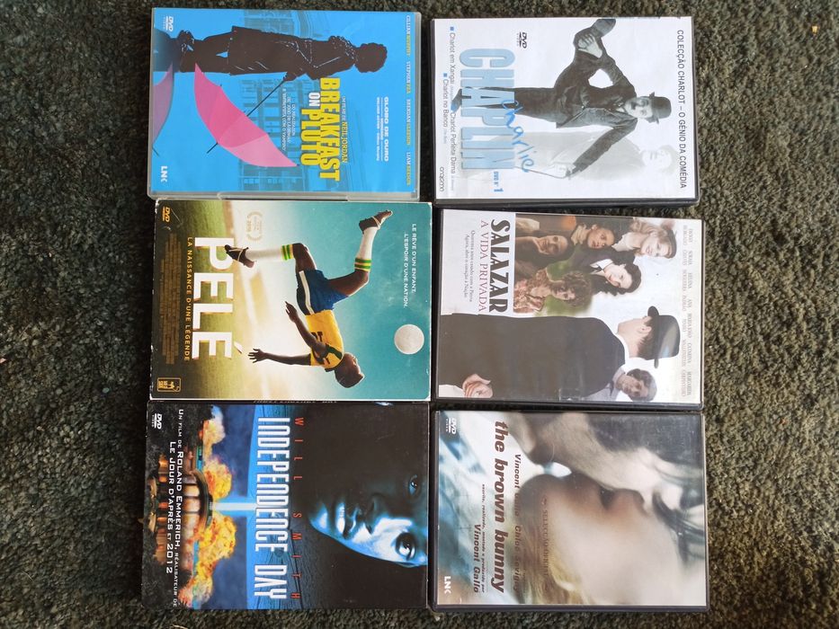 Filmes dvd €1 unidade