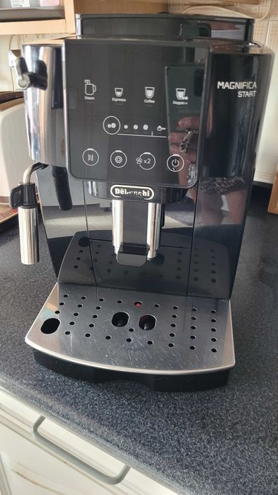 Máquina de café em bom estado