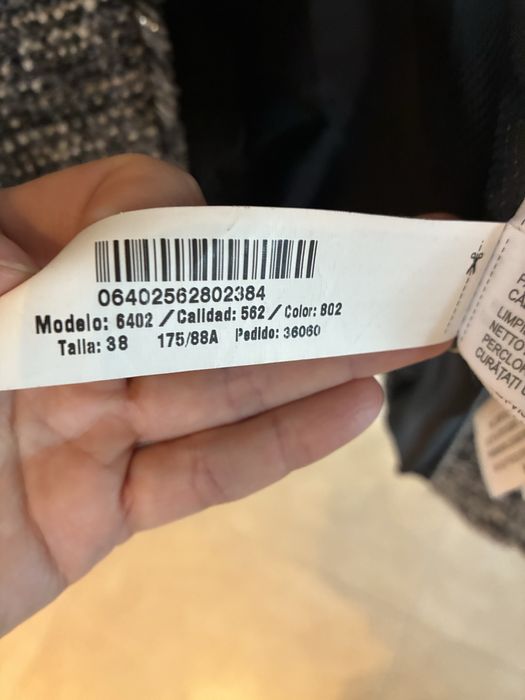 Massimo Dutti żakiet z wełną 38