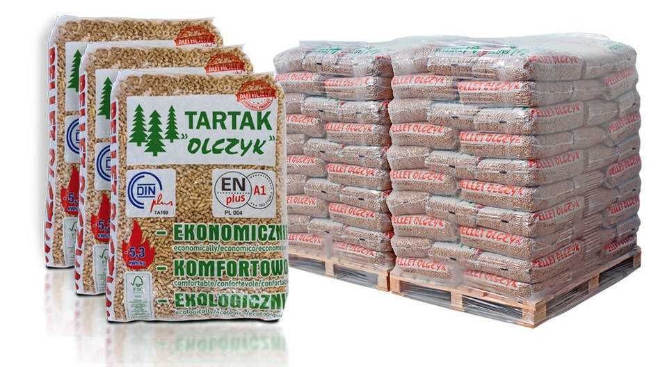Pellet drzewny OLCZYK, Transport , DINplus, ENPlus