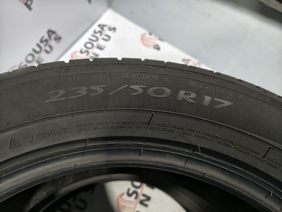 2 pneus semi novos 235-50R17 Michelin - Oferta dos Portes