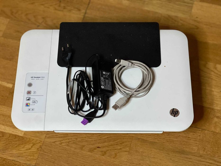 hp deskjet 1510 drukarka skaner kopiarka + zasilacz + usb
