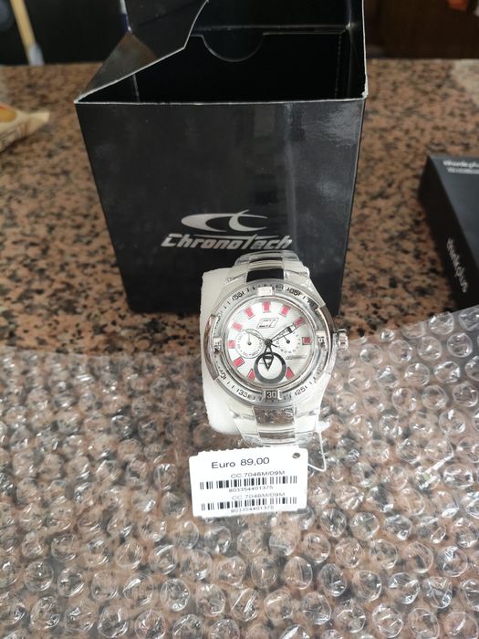 Relógio masculino chronotech