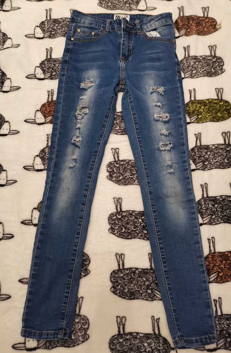 Spodnie jeansowe jeans 134