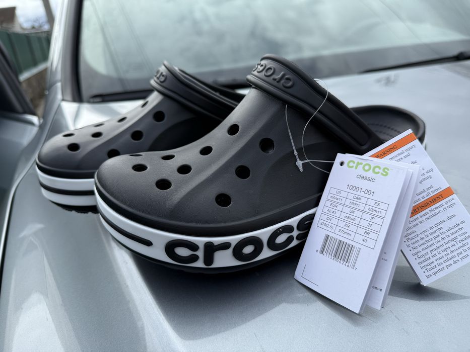 Crocs classic в наявності сірі та сині 27 см
