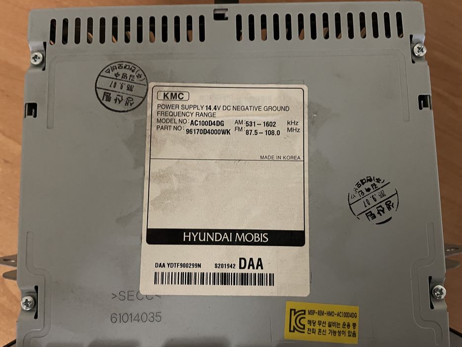 Магнітола кіа к5 2015