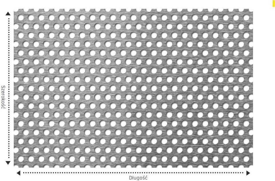 siatka cięto ciągniona, blacha perforowana