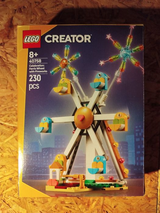 LEGO Creator Celebração: Roda-Gigante com Fogo de Artifício (40758)