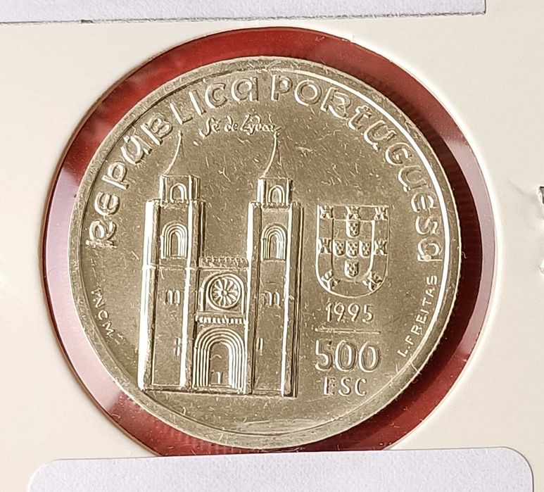 2 moedas de 500 escudos 1995 ,1998 comemorativas ( Prata )