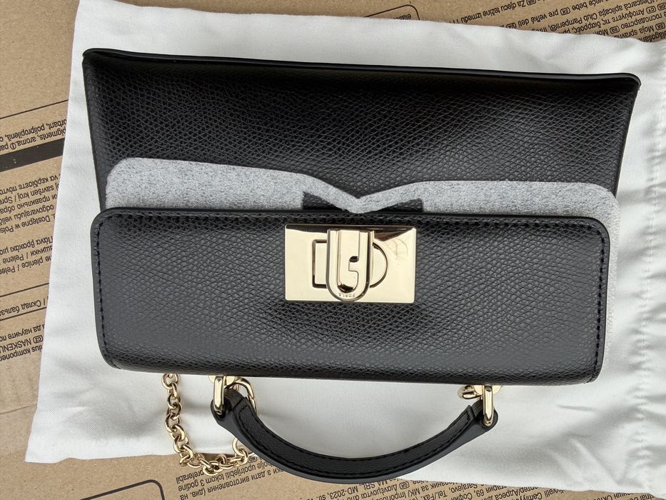 Сумка Furla 1927 Mini Crossbody чорна — ОРИГІНАЛ