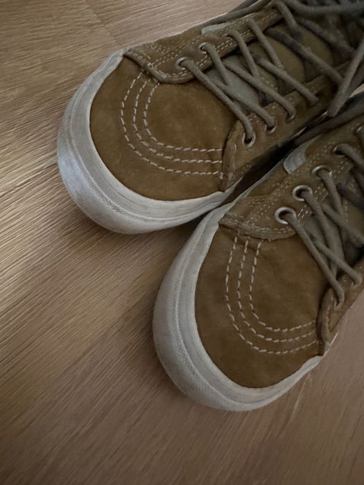 Trampki Sneakersy Półbuty za kostkę ocieplane Vans 35