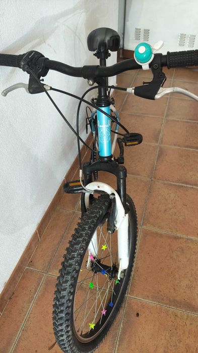Bicicleta Berg criança roda 20 - suspensão e mudanças Shimano