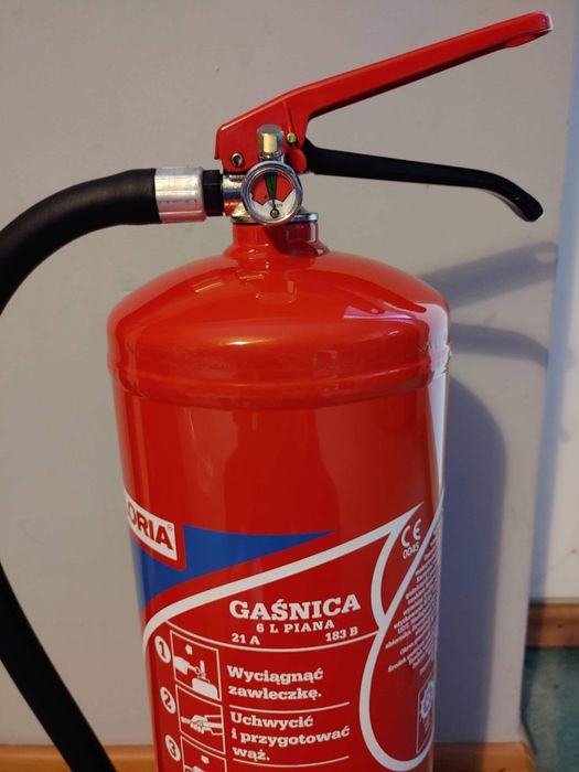 NOWA Gaśnica pianowa 6l ABF - 2025 rok! Do kuchni!
