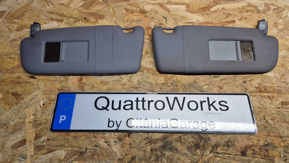 AUDI A4 B5(8D) - A3 8L etc- Palas Sol COMO NOVAS - 1995 até 2003 CINZA