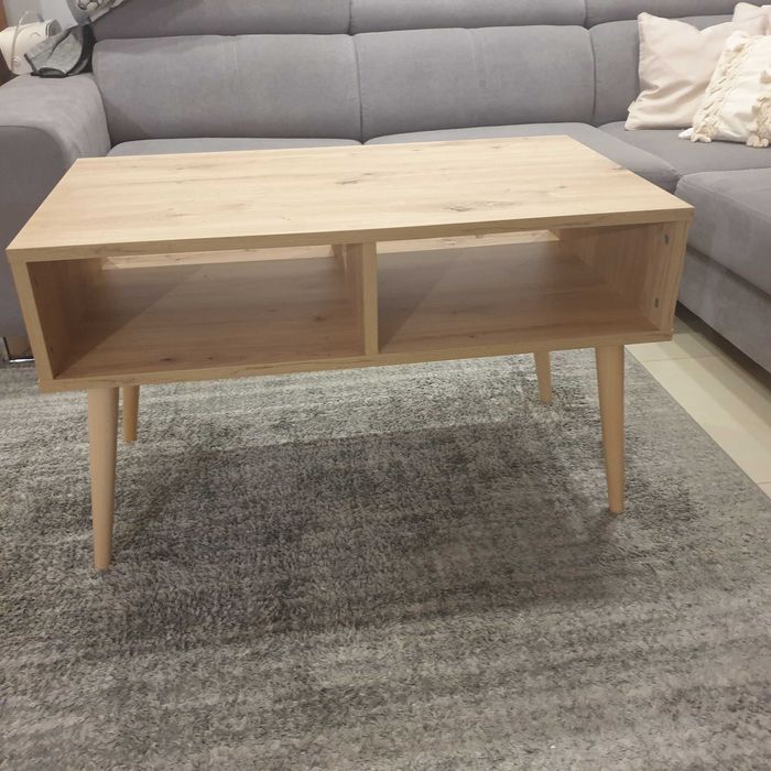 Stolik kawowy, dąb artisan