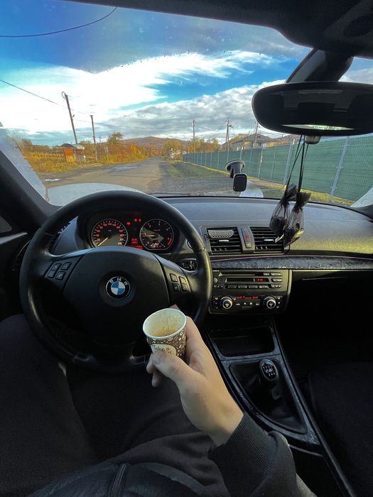 BMW 1 е87 на чіпі +даунпайп