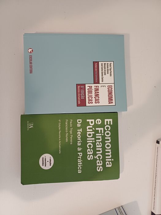 Economia e finanças públicas, 5a Edição