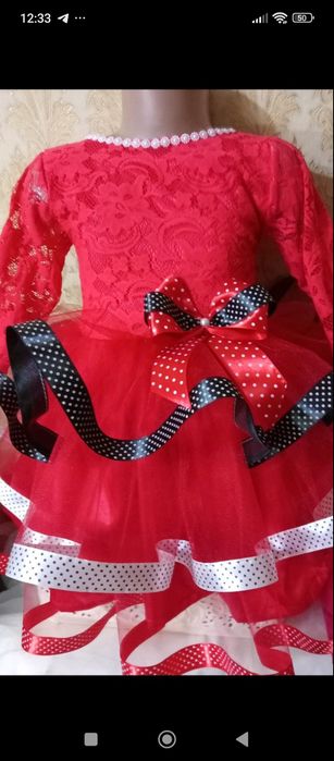 Розпродаж дитячих святкових суконь