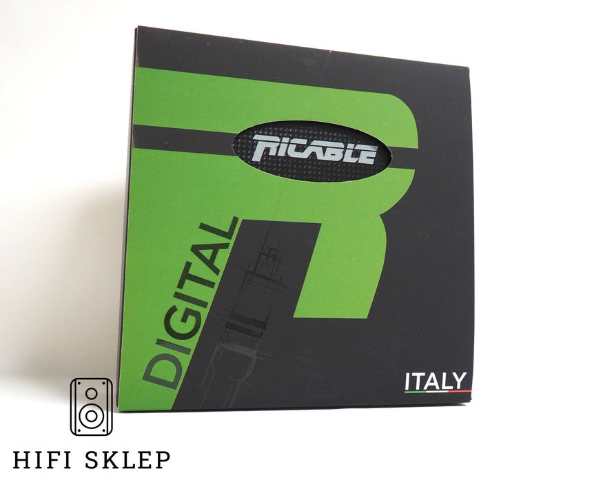 Ricable Invictus Coaxial/ kabel cyfrowy RCA - RCA - 1m Promocja