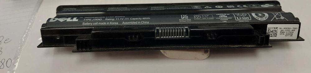 Bateria do laptopa Dell GK2X6