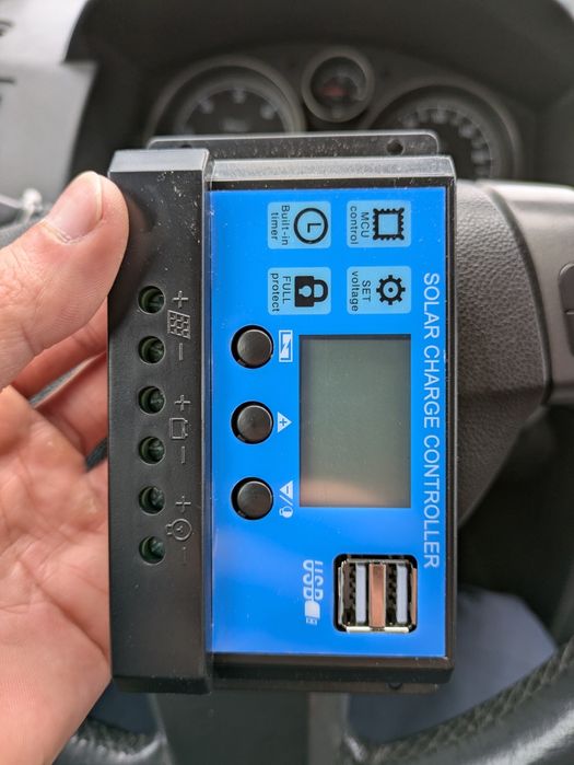 Controlador solar 100A 12/24v max 50v