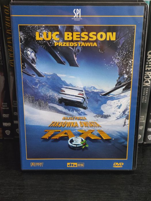 Taxi kolekcja DVD 1-4, płyty bez rys
