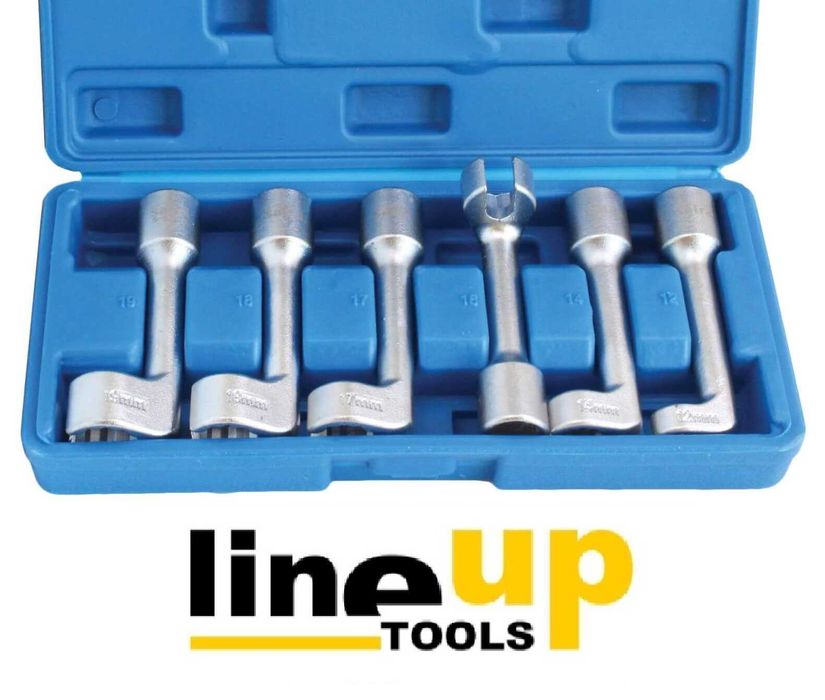 Chaves de Tubos de Injetores / Sensores 1/2 6Pcs