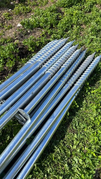 РОЗПРОДАЖ! Палі гвинтові геошурупи Для альтанки лазні сонячних панелей