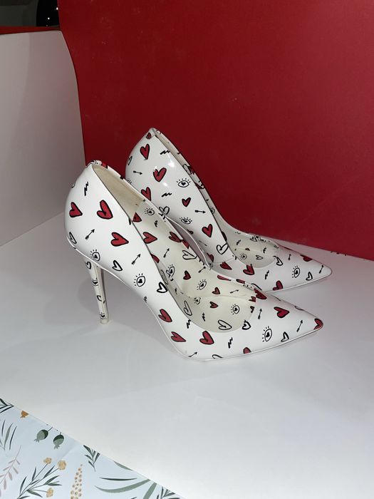 Aldo numero 37 sapato de salto alto com caixa